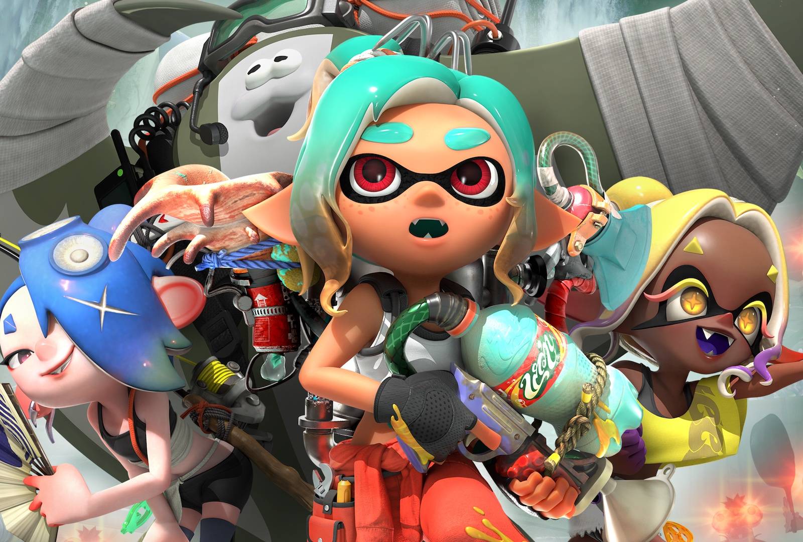 Splatoon Characters Video Game Review: Splatoon Wii U, Splatoon The
