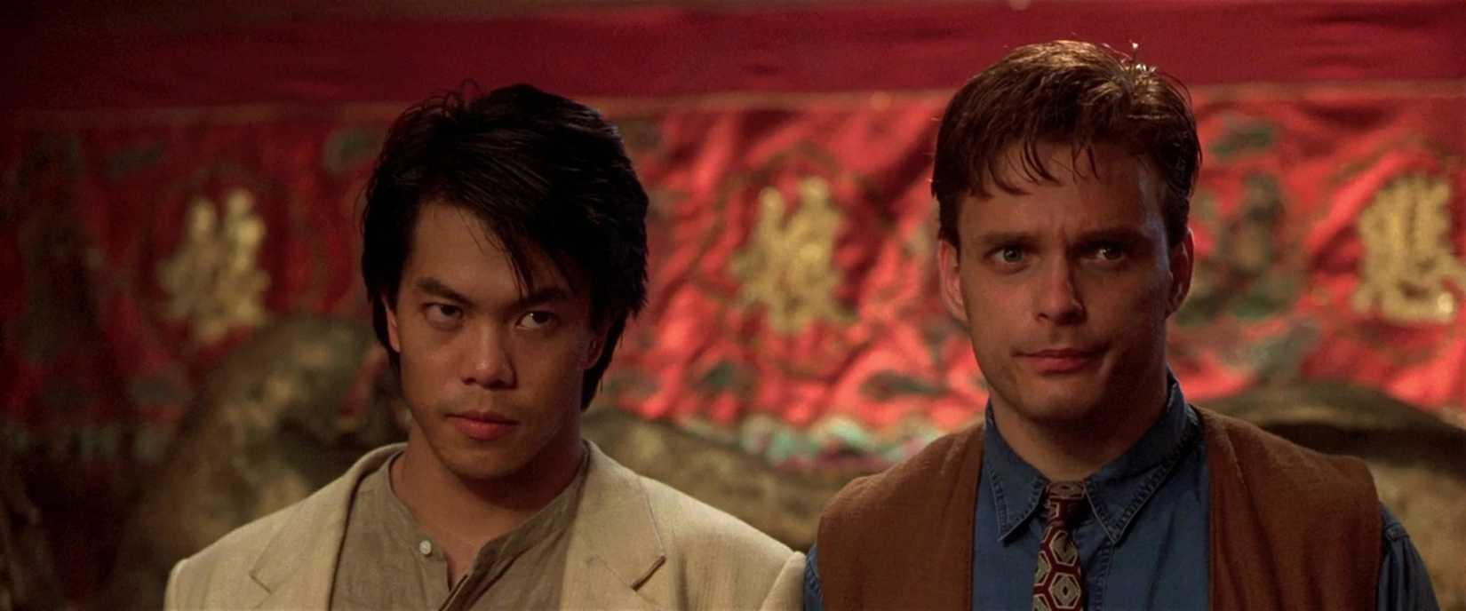 Ken and Ryu from the Street Fighter (1994) movie