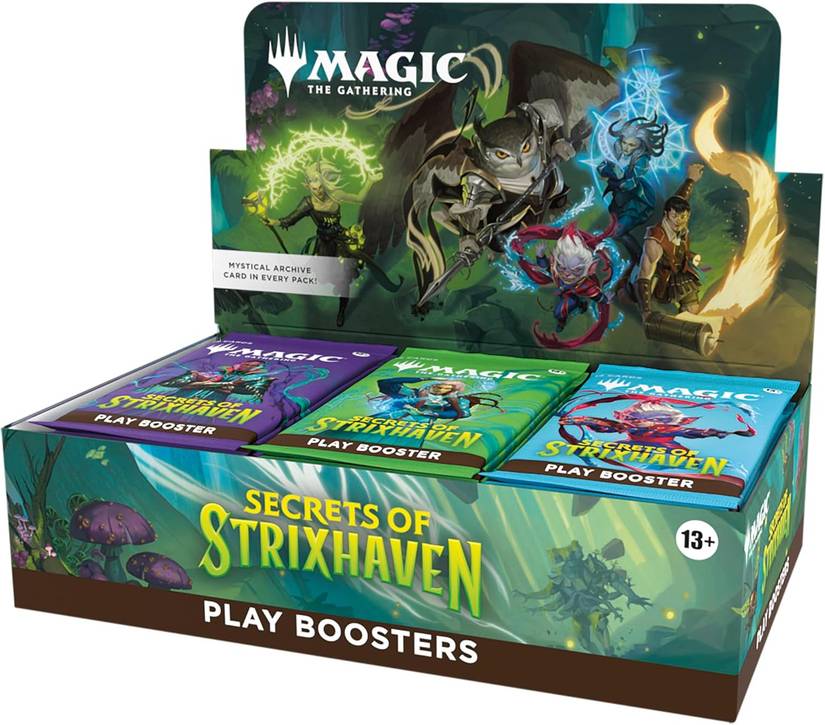 Strixhaven Booster Box on a white background