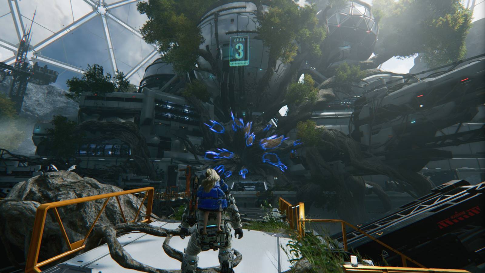 Terra Dome 100% sector walkthrough in Pragmata