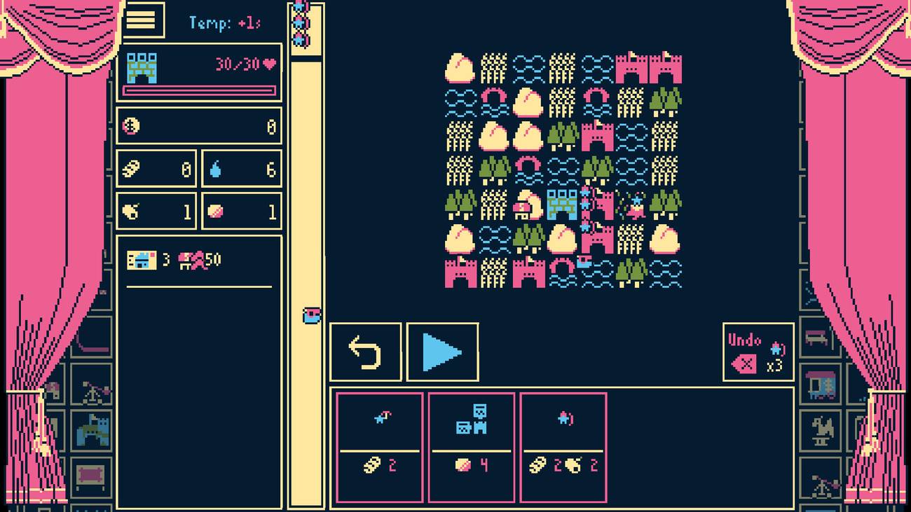 A puzzle grid appears in Titanium Court.