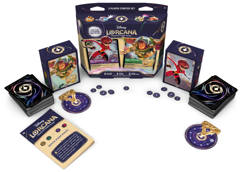 lorcana wilds unknown Two Player Starter Set