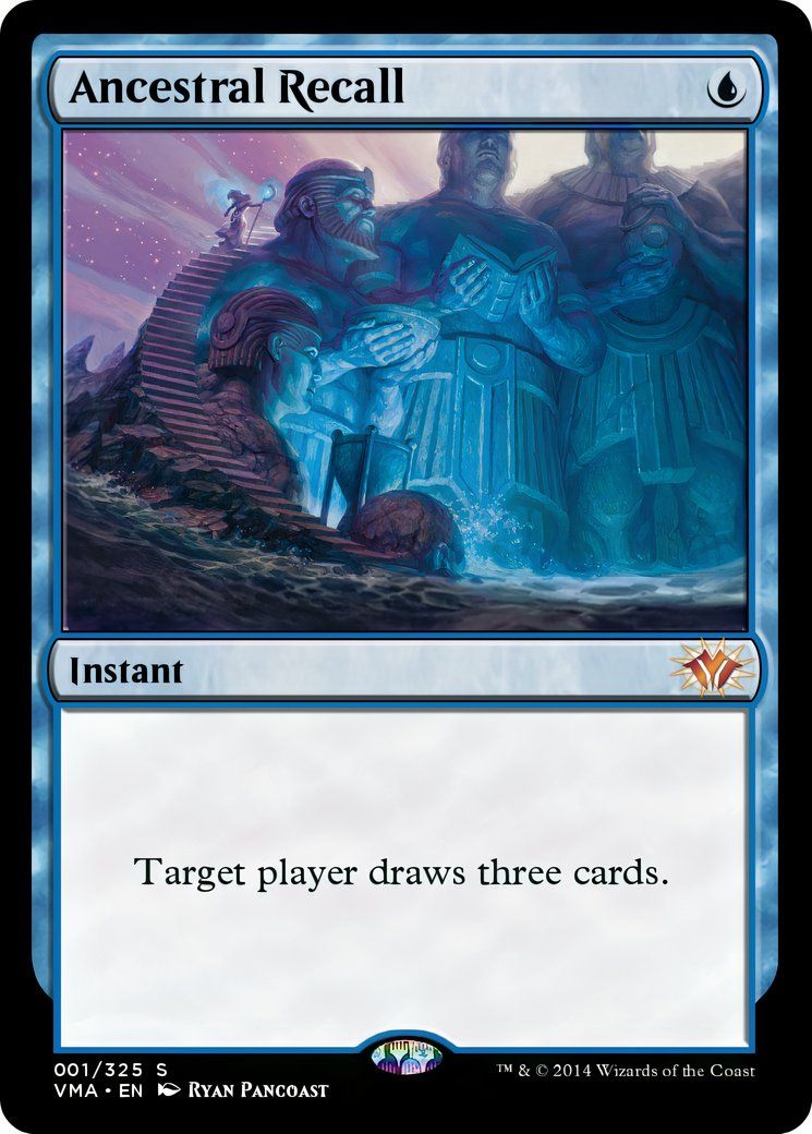 ancestral recall mtg