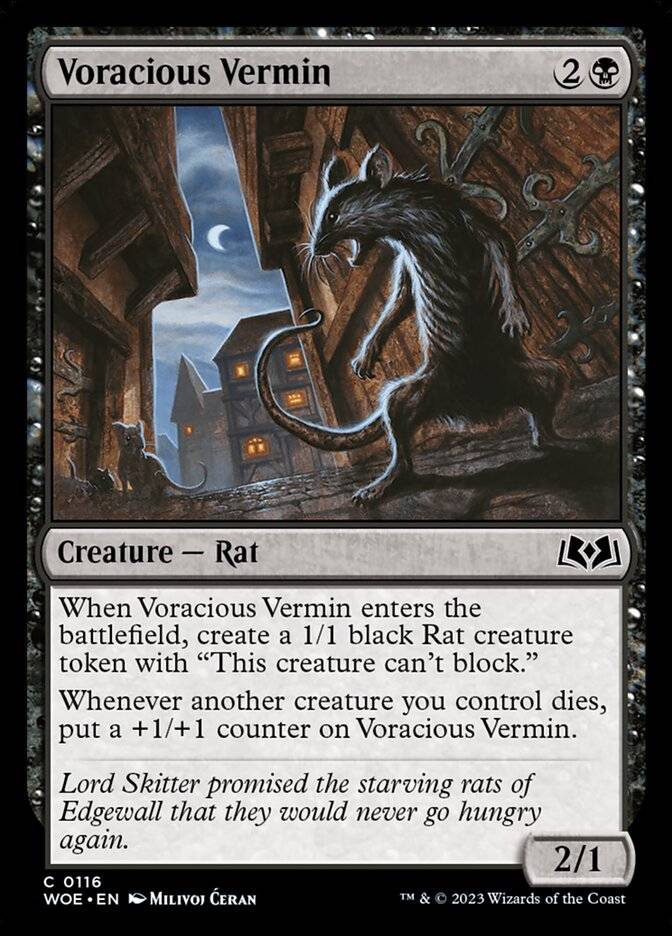 voracious vermin mtg