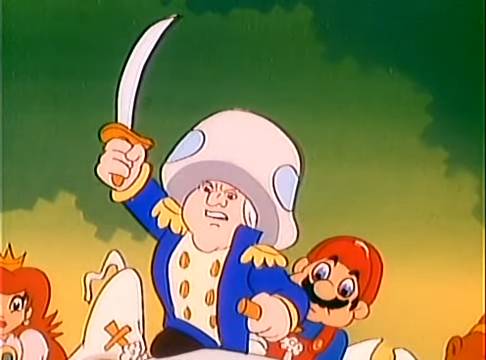 George Washingtoad lead Mario and his army
