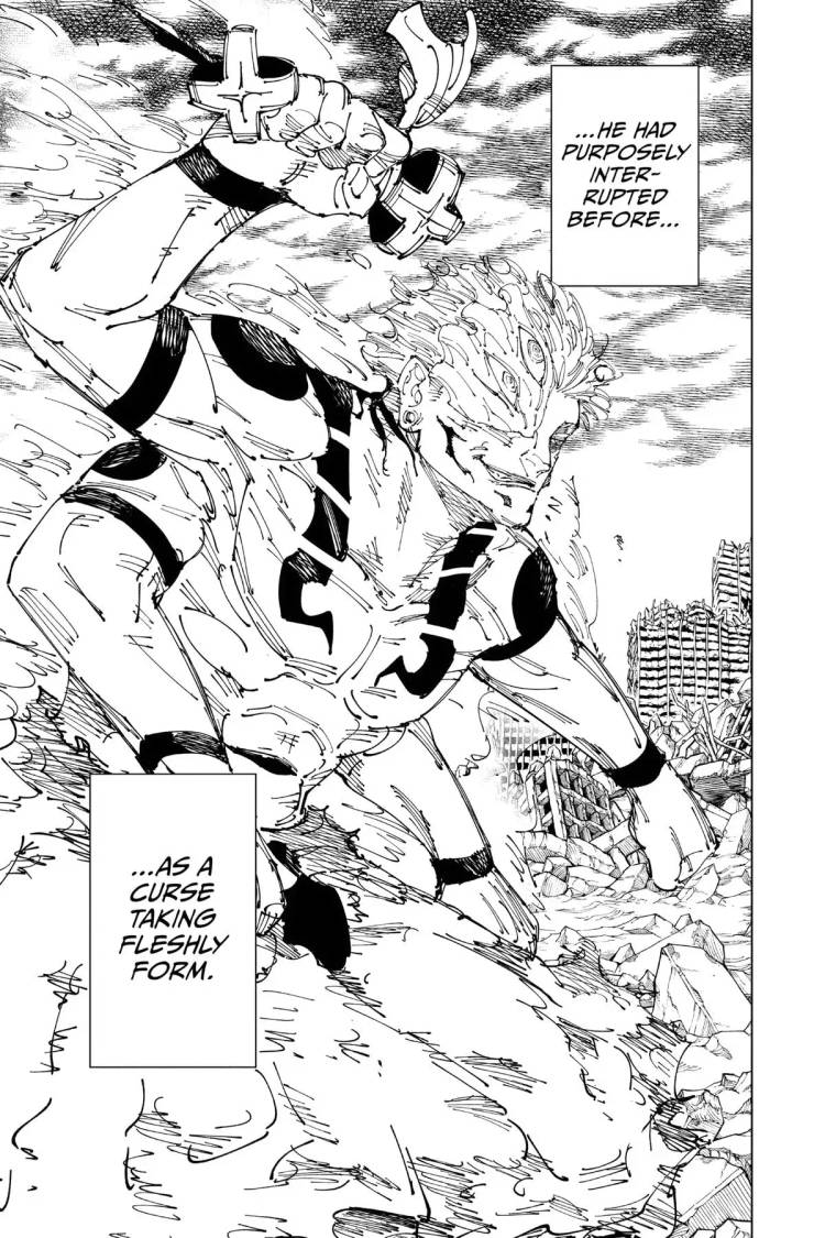 Capítulo 237 revela a verdadeira forma de Sukuna em um momento culminante