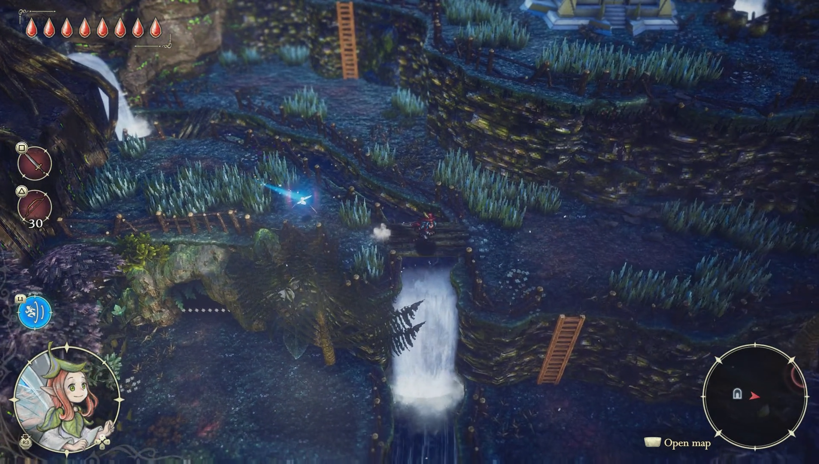 Wilderness environment in The Adventures of Elliot