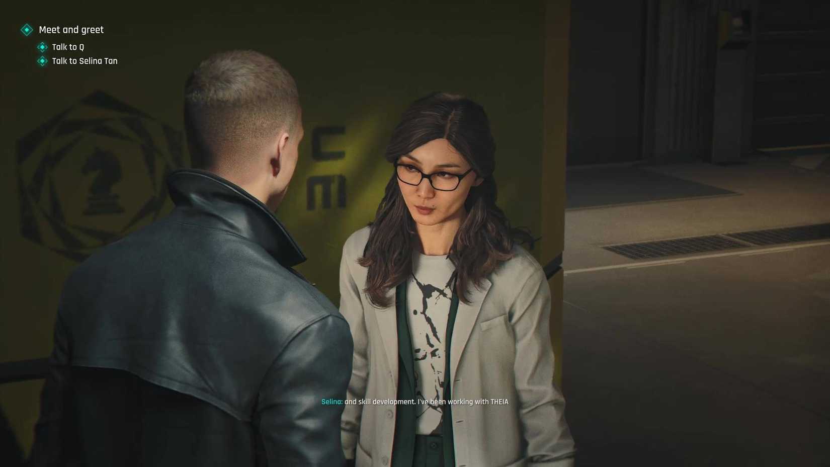 Gemma Chan as Selina Tan in 007 First Light.