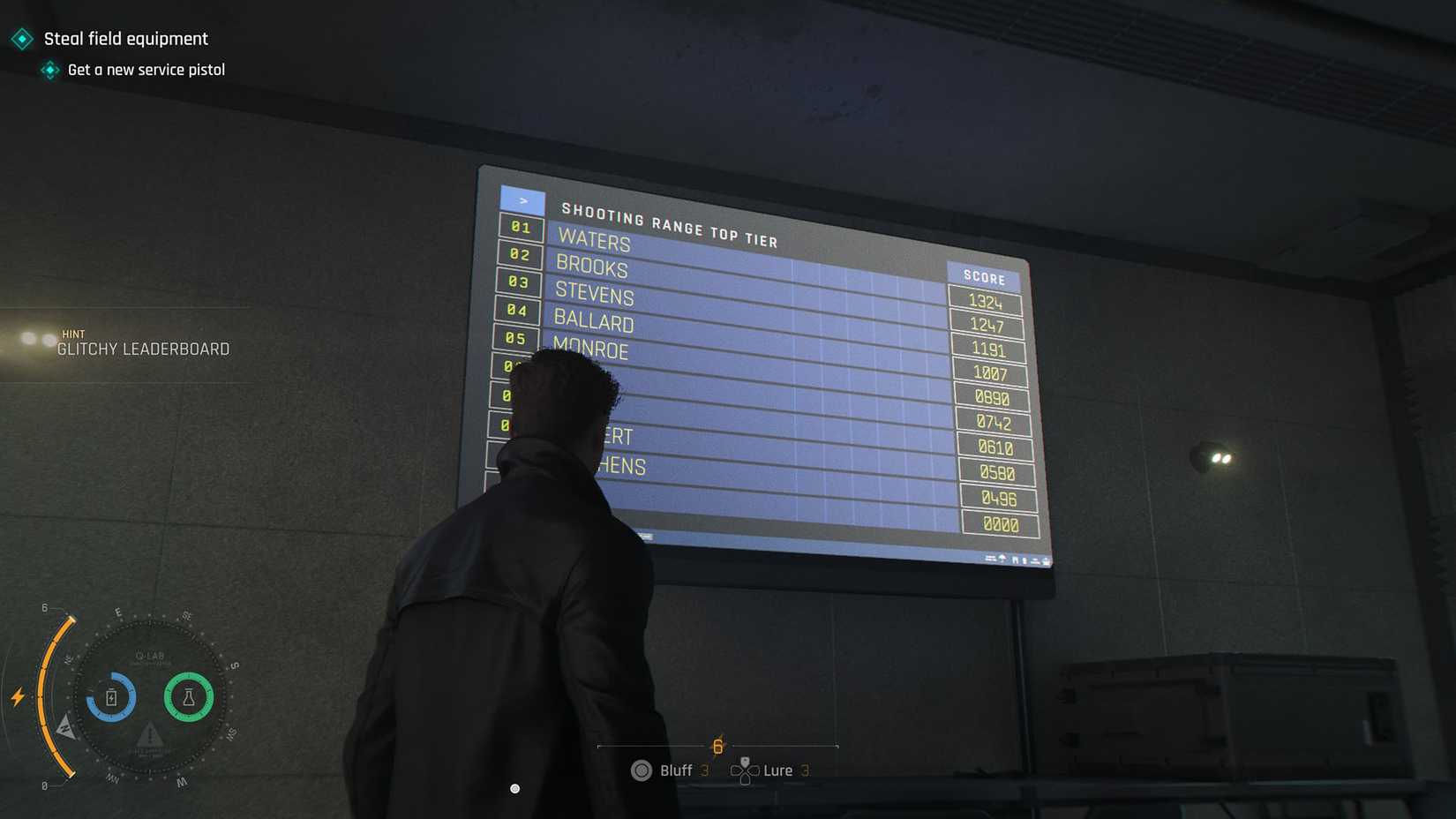 All Q-Lab code locations in 007 First Light