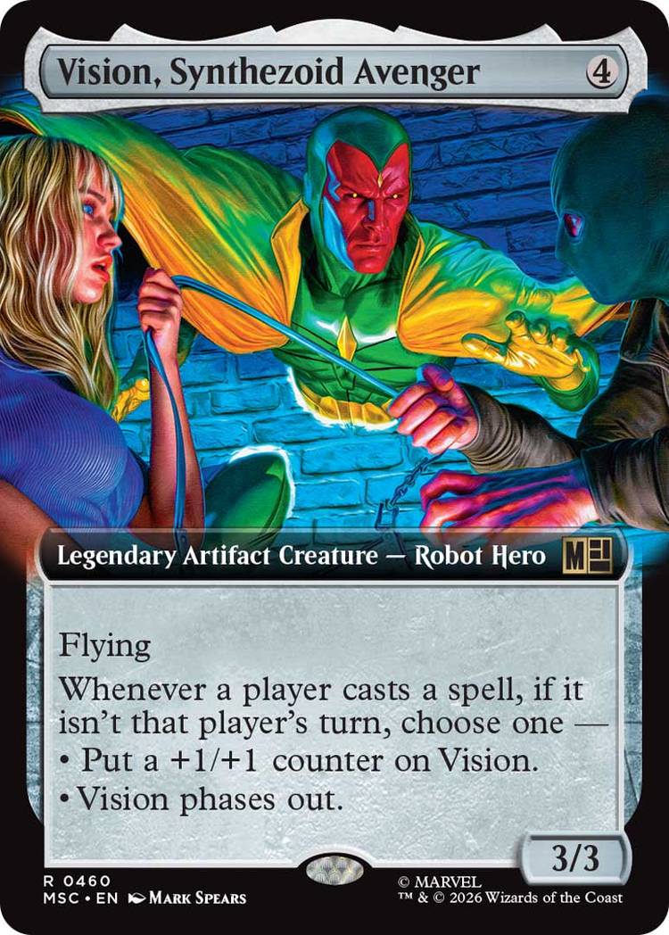 Vision Synthezoid Avenger mtg