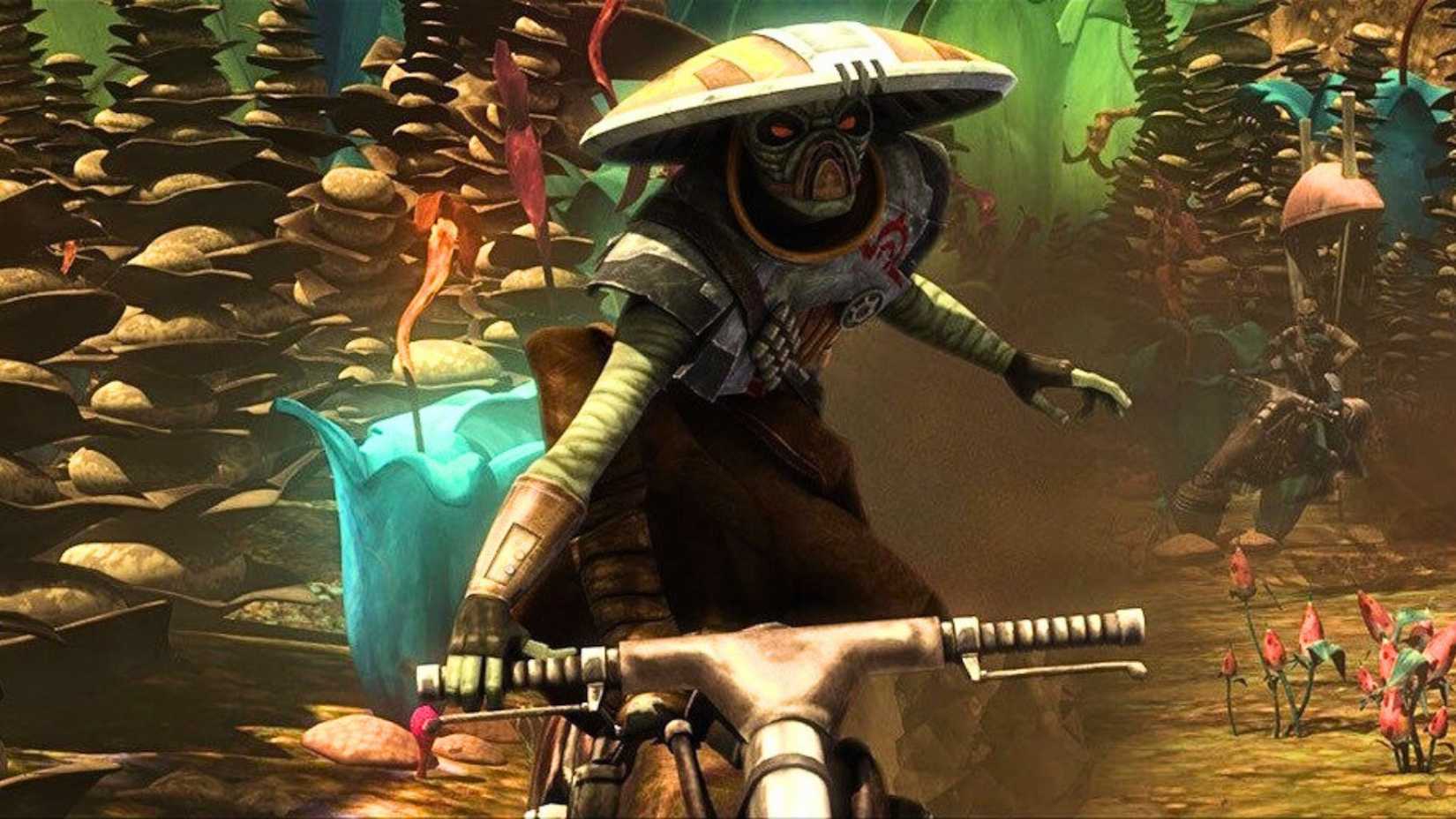 Una captura de pantalla de Embo de The Clone Wars