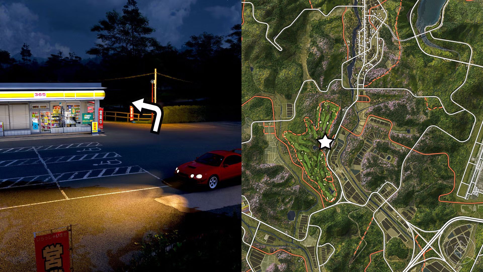 Map view showing the location of the Dodge Charger R/T