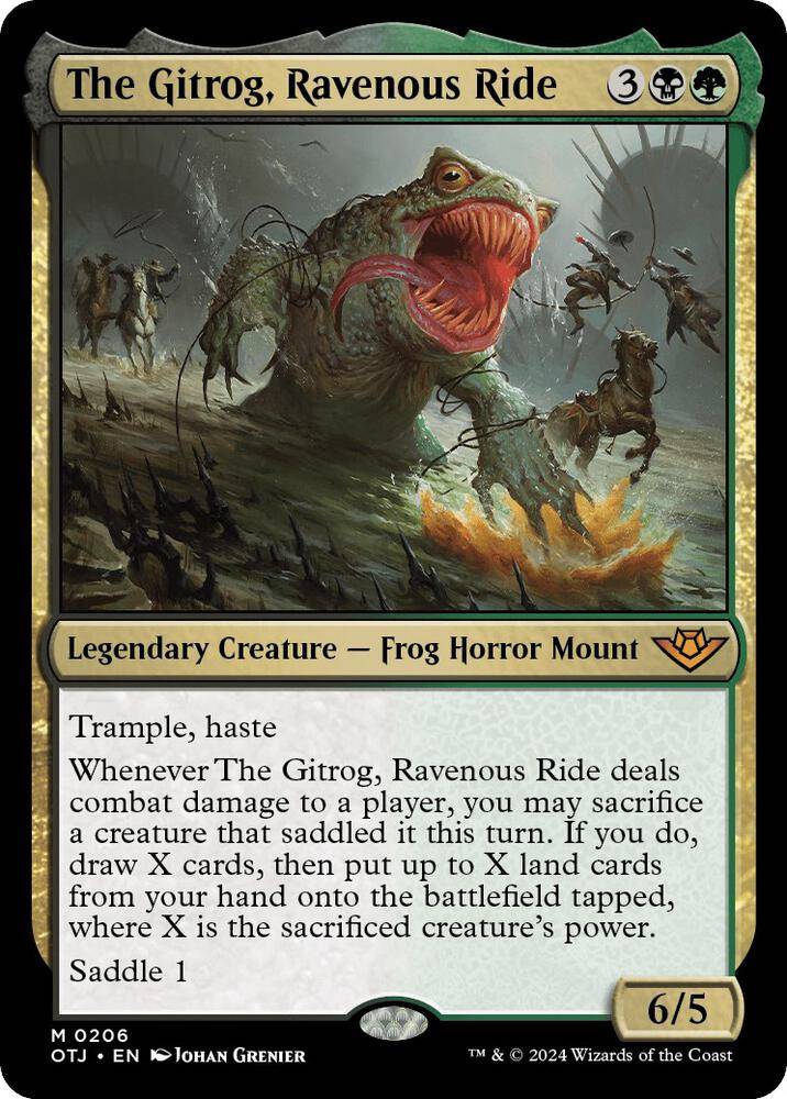 The Gitrog, Ravenous Ride Magic card