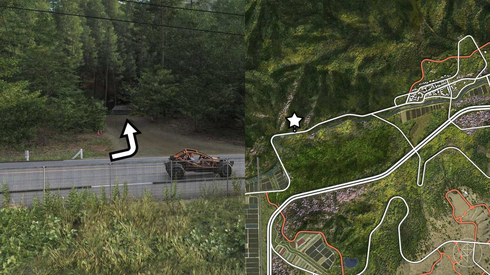 All barn locations in Forza Horizon 6