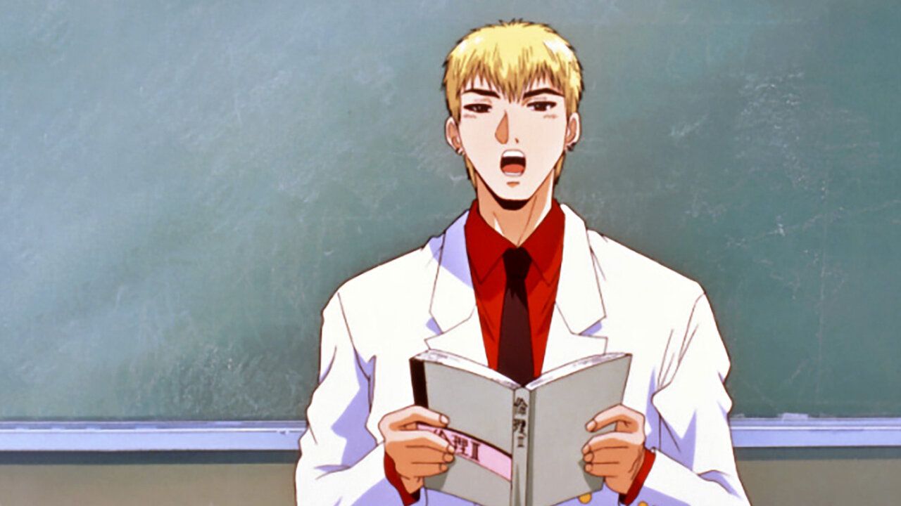 A delinquent becomes an unconventional teacher in Great Teacher Onizuka