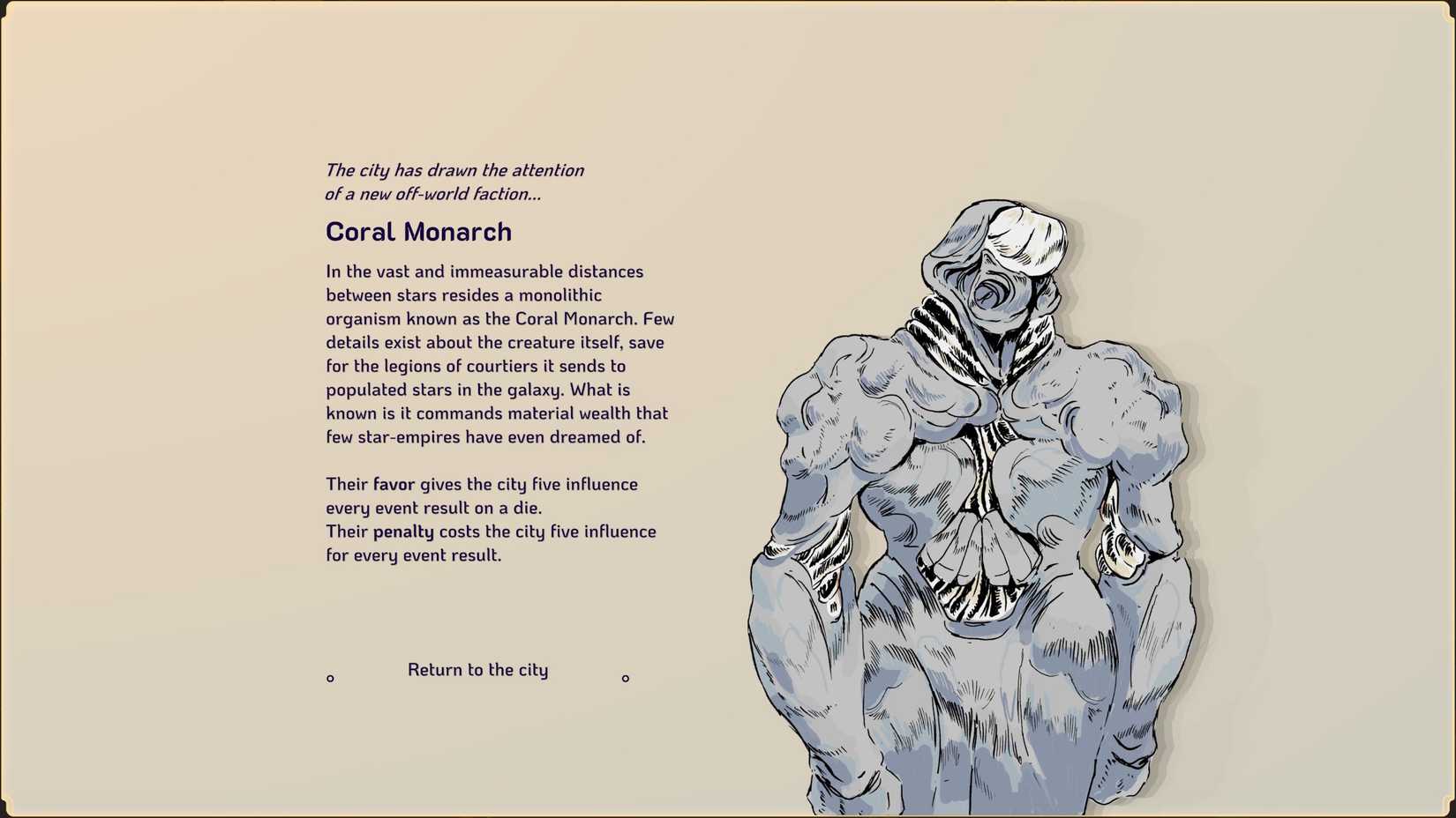 A faction event in Amberspire