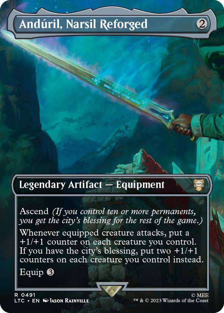 Andúril, Narsil Reforged