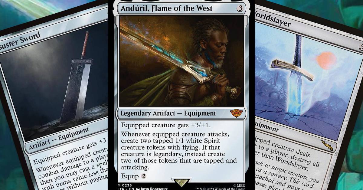 The 10 best sword cards ever printed in Magic: The Gathering The 10 best sword cards ever printed in Magic: The Gathering