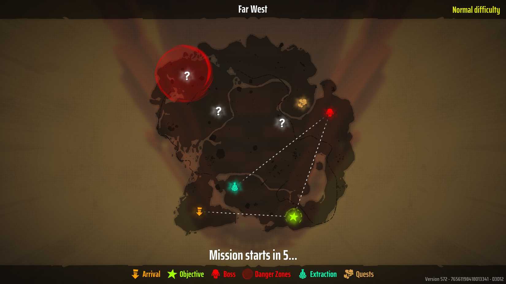 The Far West map in Far Far West