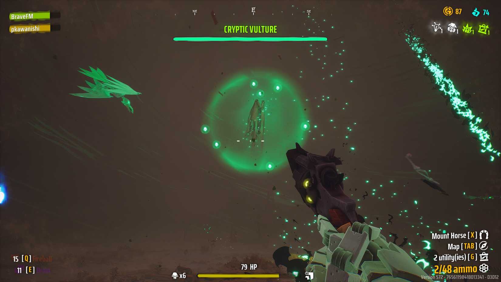 A vulture boss in Far Far West