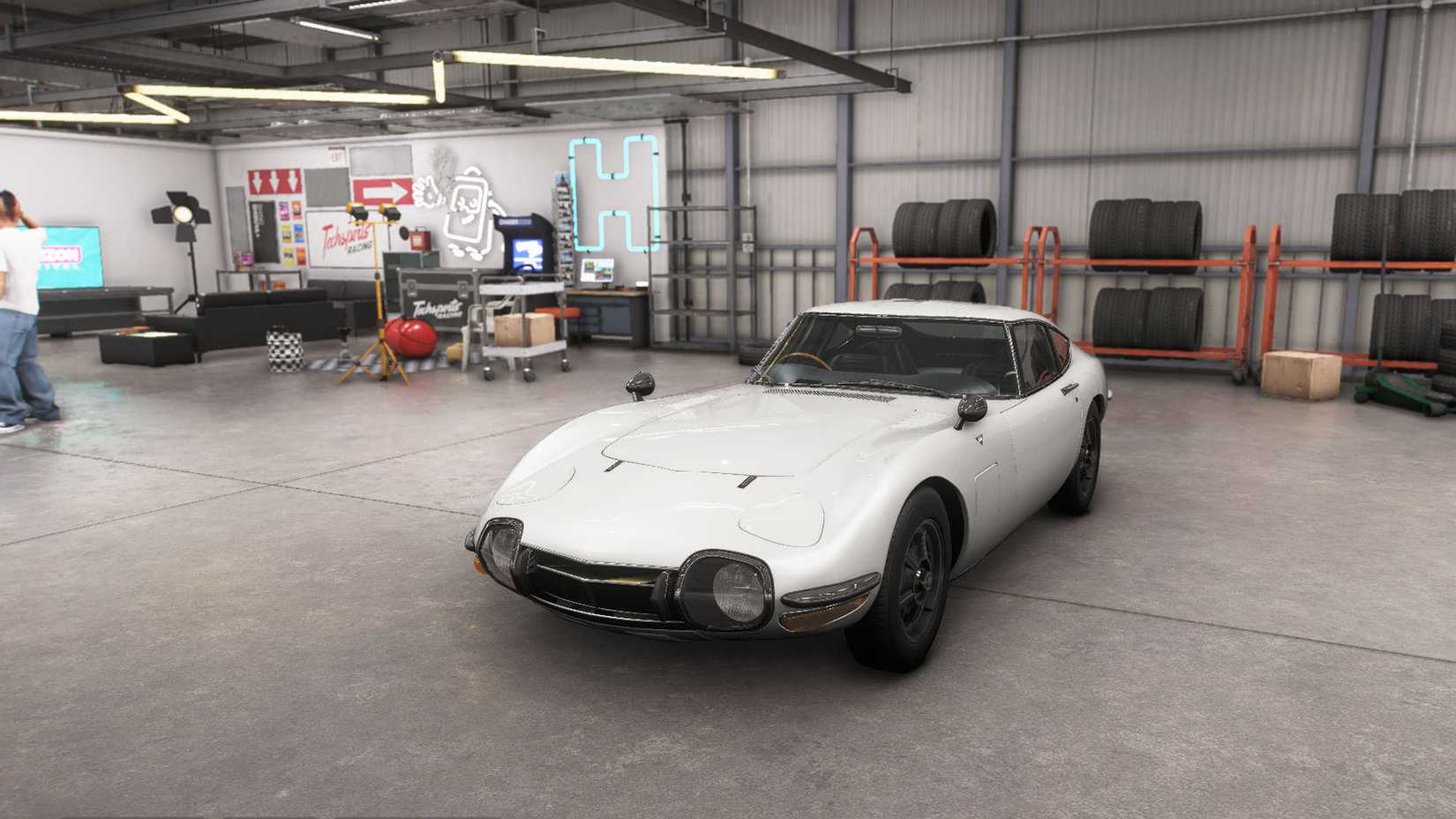 A Forza Horizon 6 screenshot showing the 1969 Toyota 2000 GT