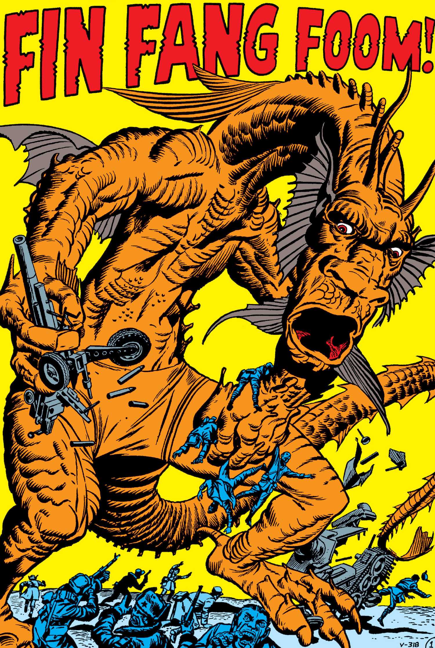 fin fang foom strange tales cover