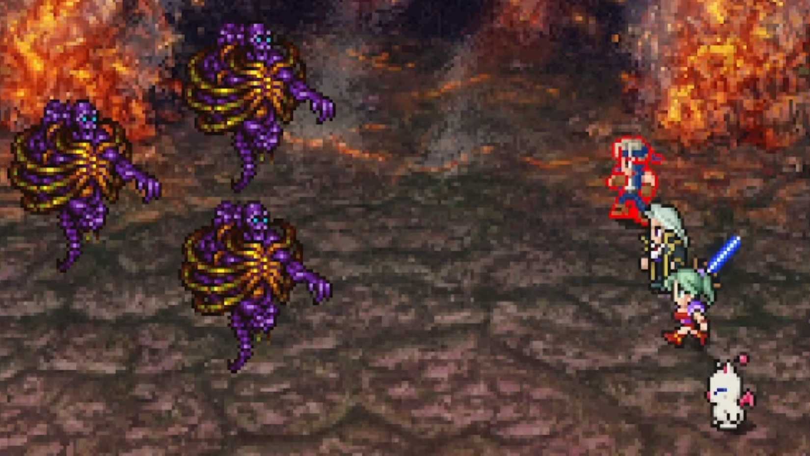 Terra wielding the Ultima Weapon Sword in Final Fantasy 6