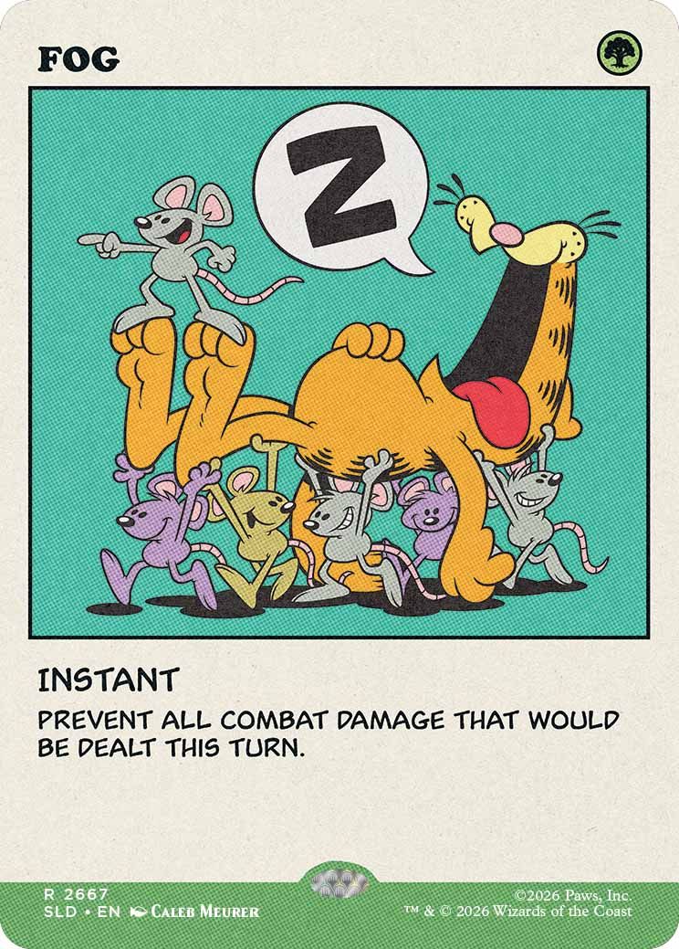 Magic's Garfield Secret Lair reprints a beloved $27 cat and dog Commander