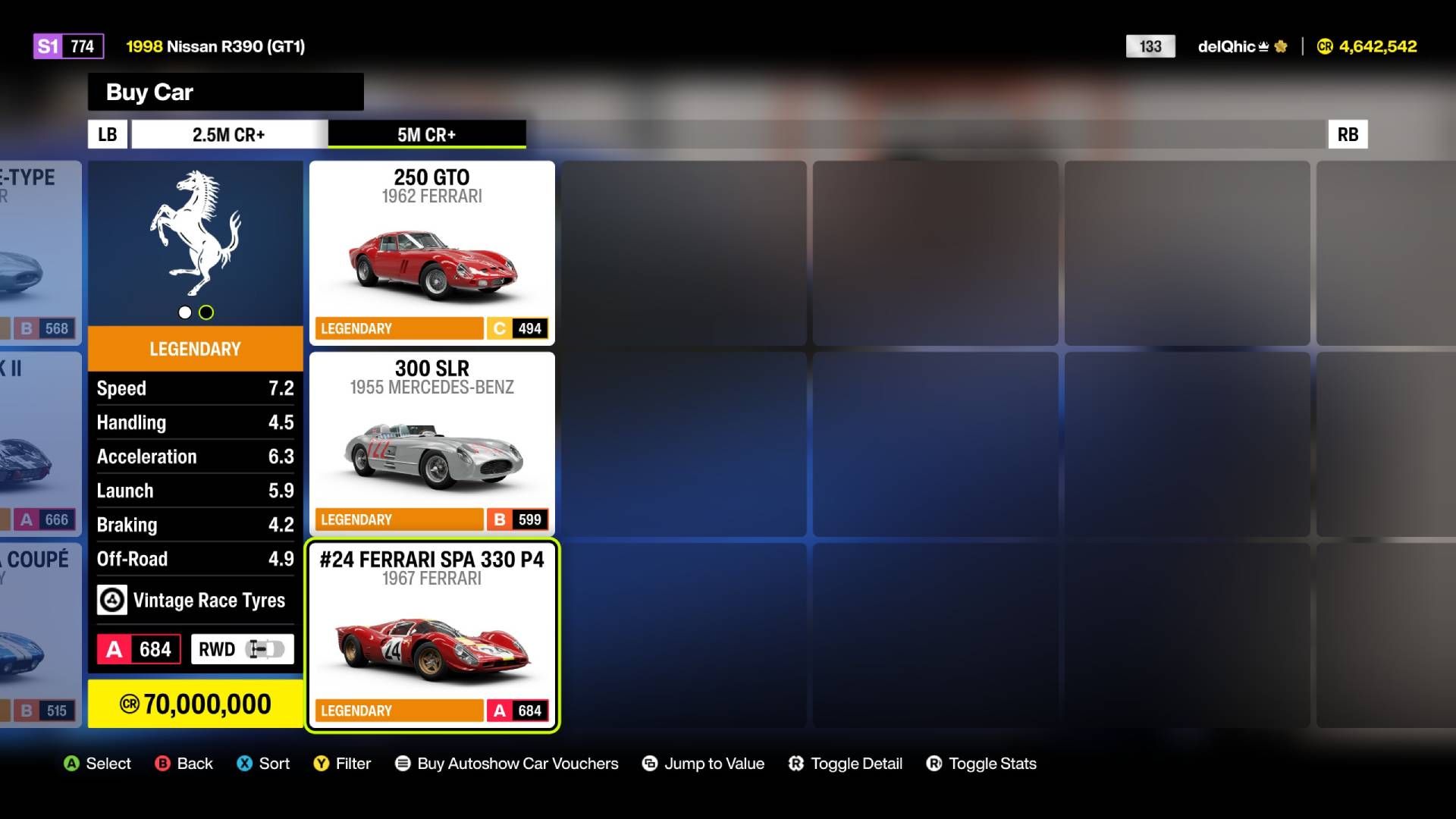What are the most expensive cars in Forza Horizon 6?
