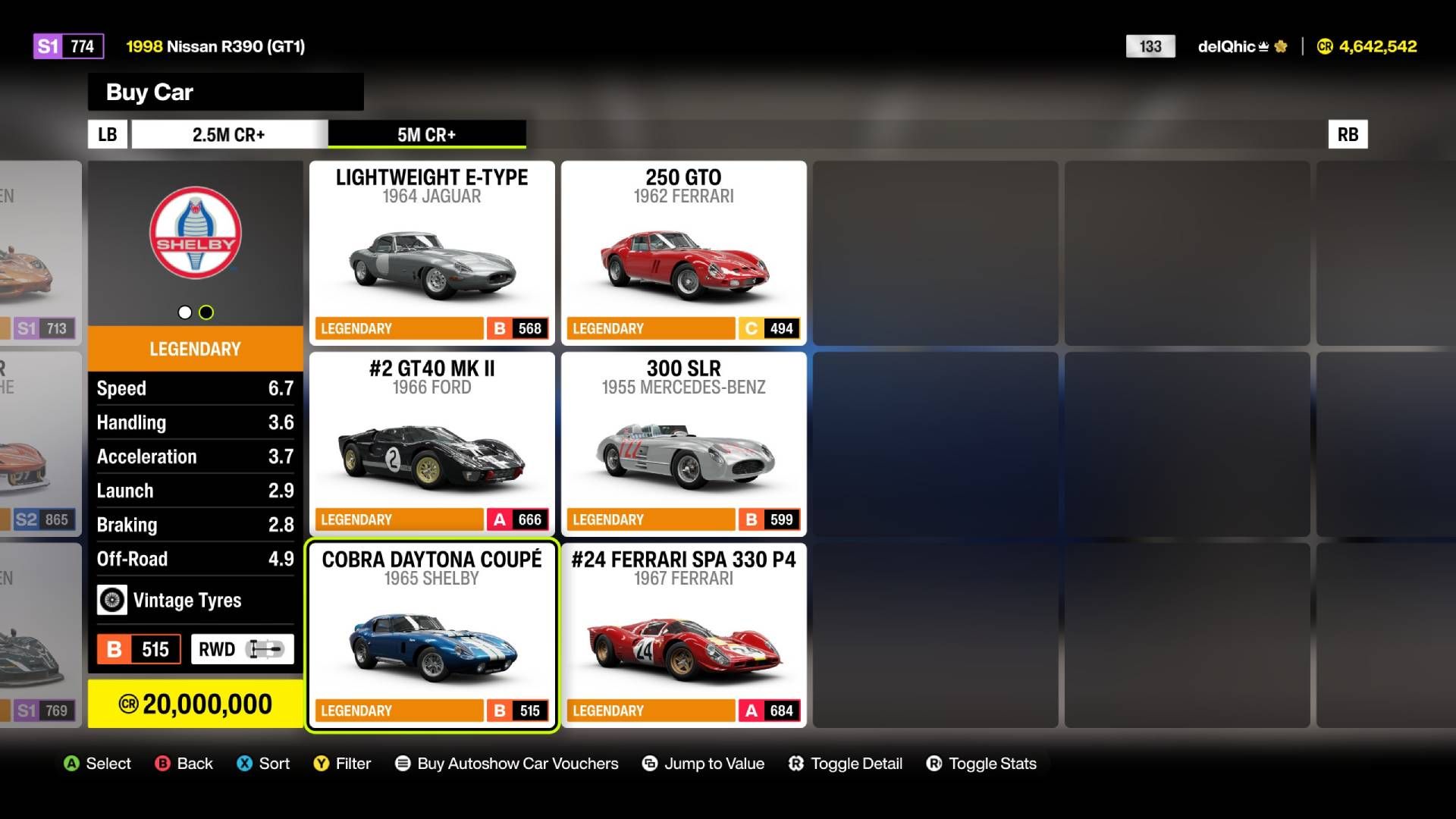 What are the most expensive cars in Forza Horizon 6?