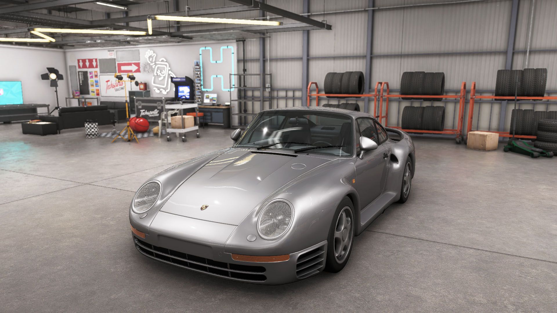 A Forza Horizon 6 screenshot featuring the Porsche 959