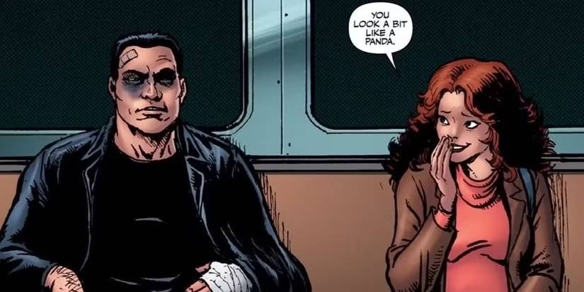 Butcher meets Becky in The Boys comics