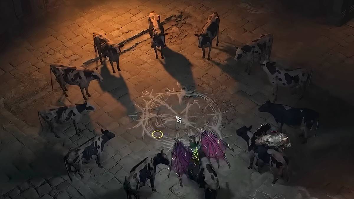 Diablo 4 secret cow level found after 3 years and 2 expansions