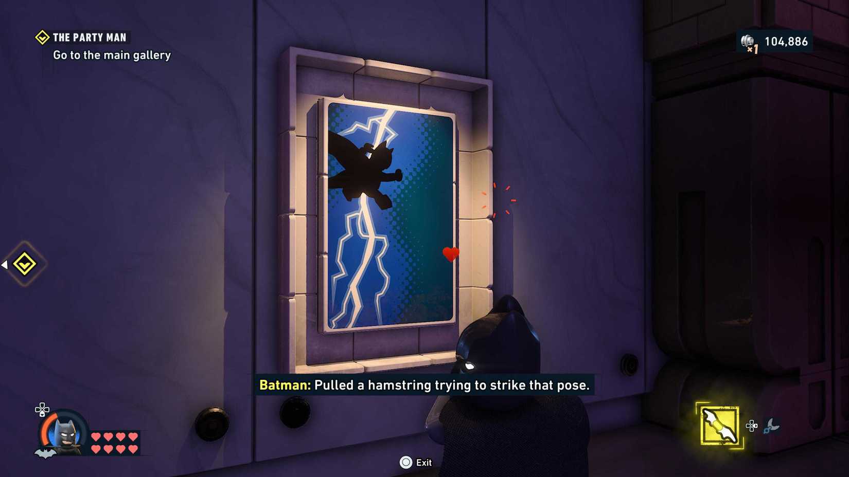 Lego Batman Legacy of the Dark Knight The Dark Knight Returns painting