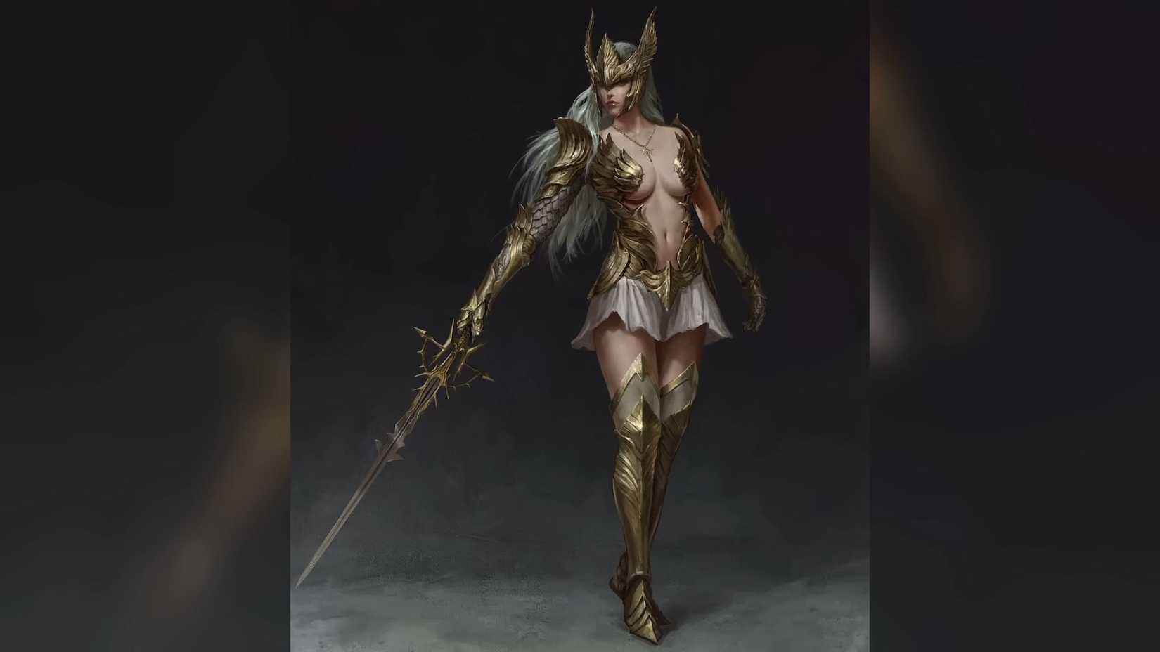 A preview of some of the female character designs in dark fantasy RPG, Lords of the Fallen 2. 