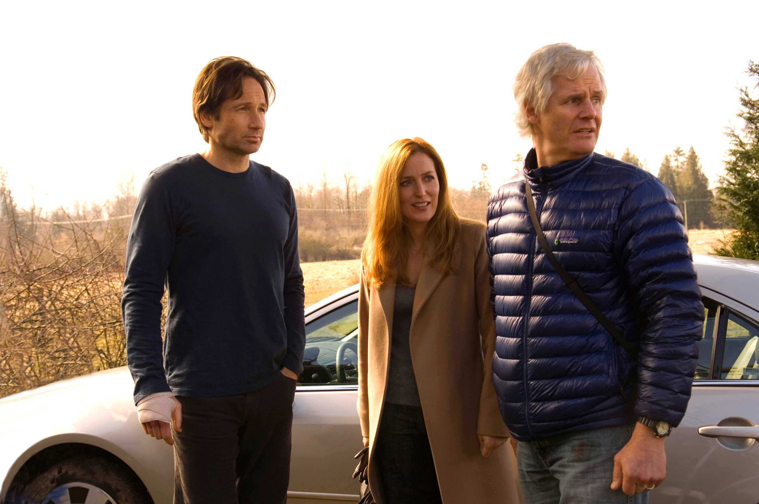 The cast and crew of X-Files I Want to Believe