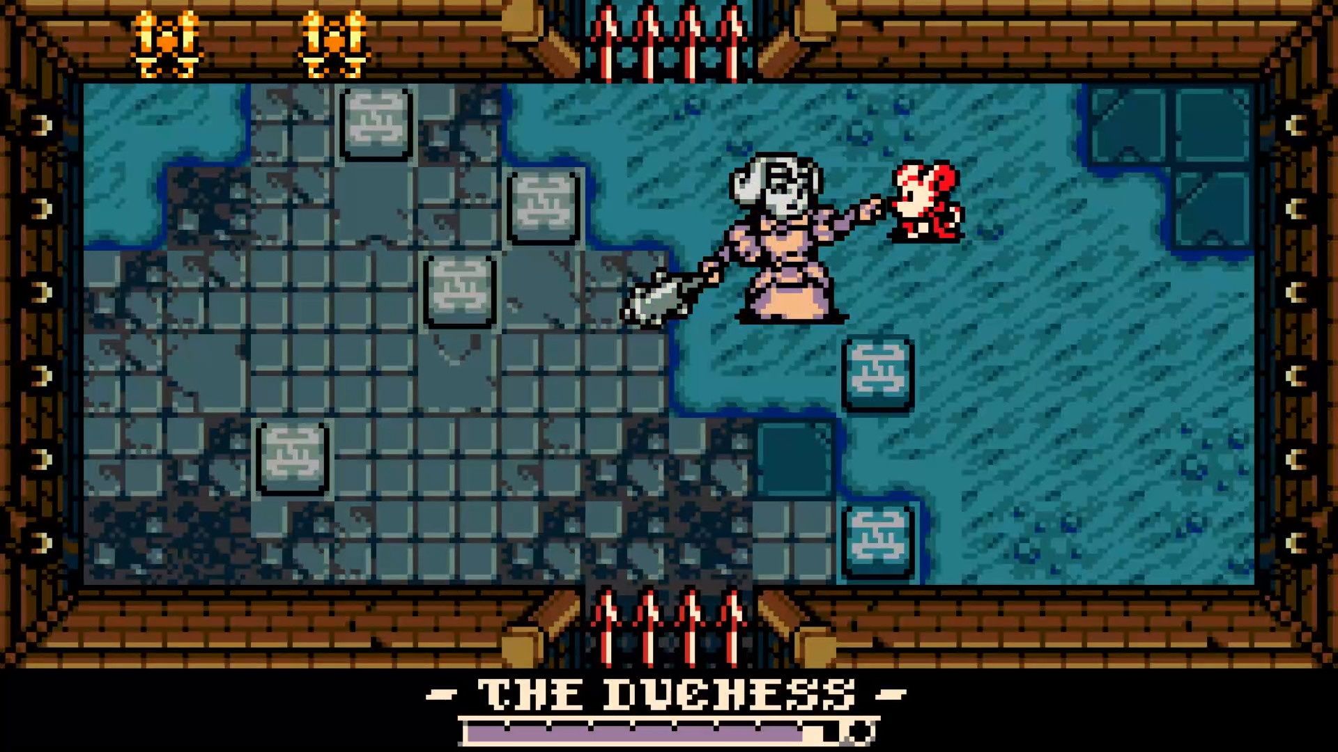 Phase one of the Duchess boss fight