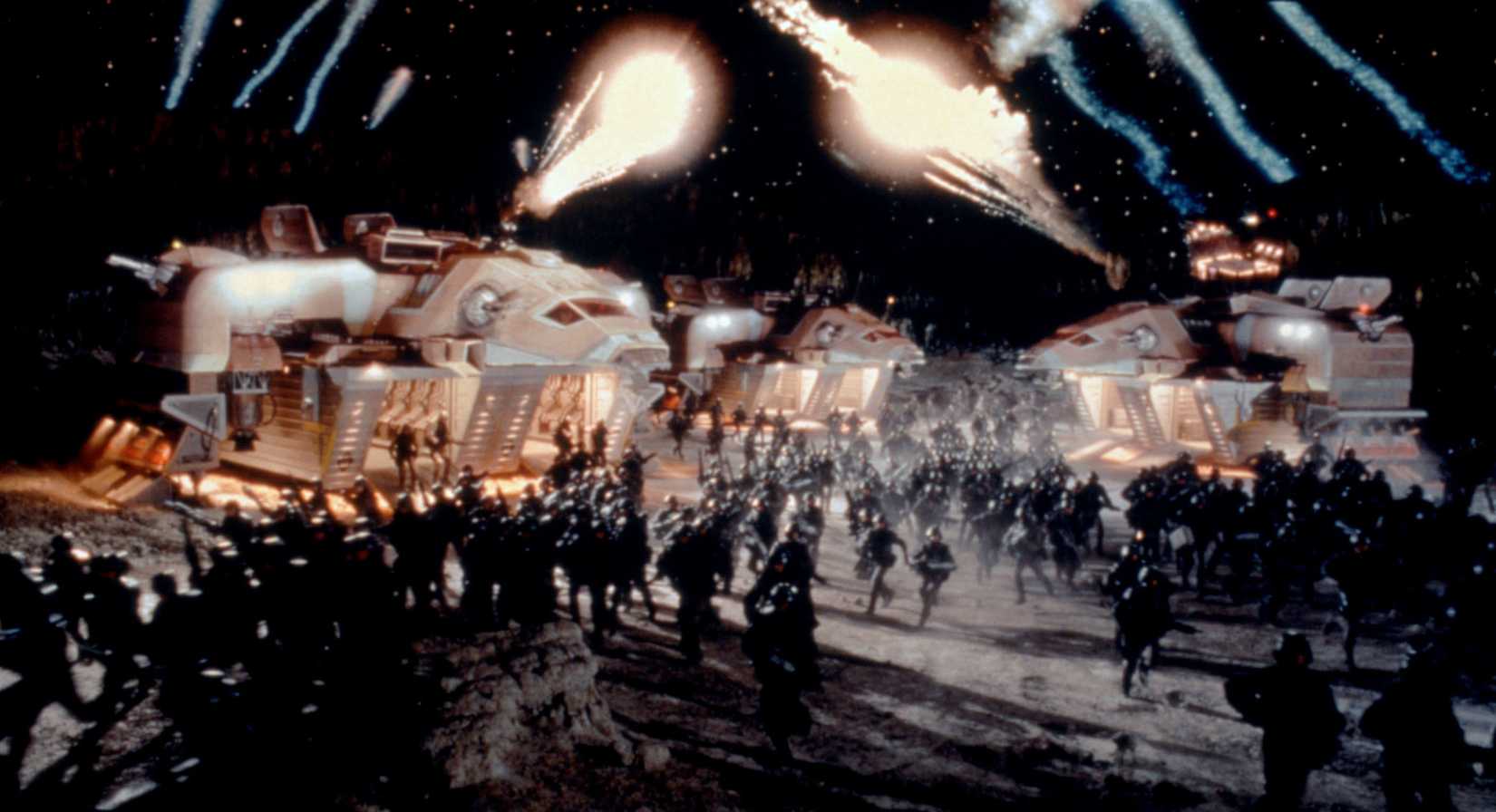 The bugs and the humans battle