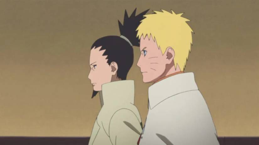 『BORUTO: NARUTO NEXT GENERATIONS』でナルトとシカマルが会話