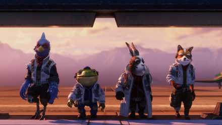 Star Fox and friends in Star Fox (2026)
