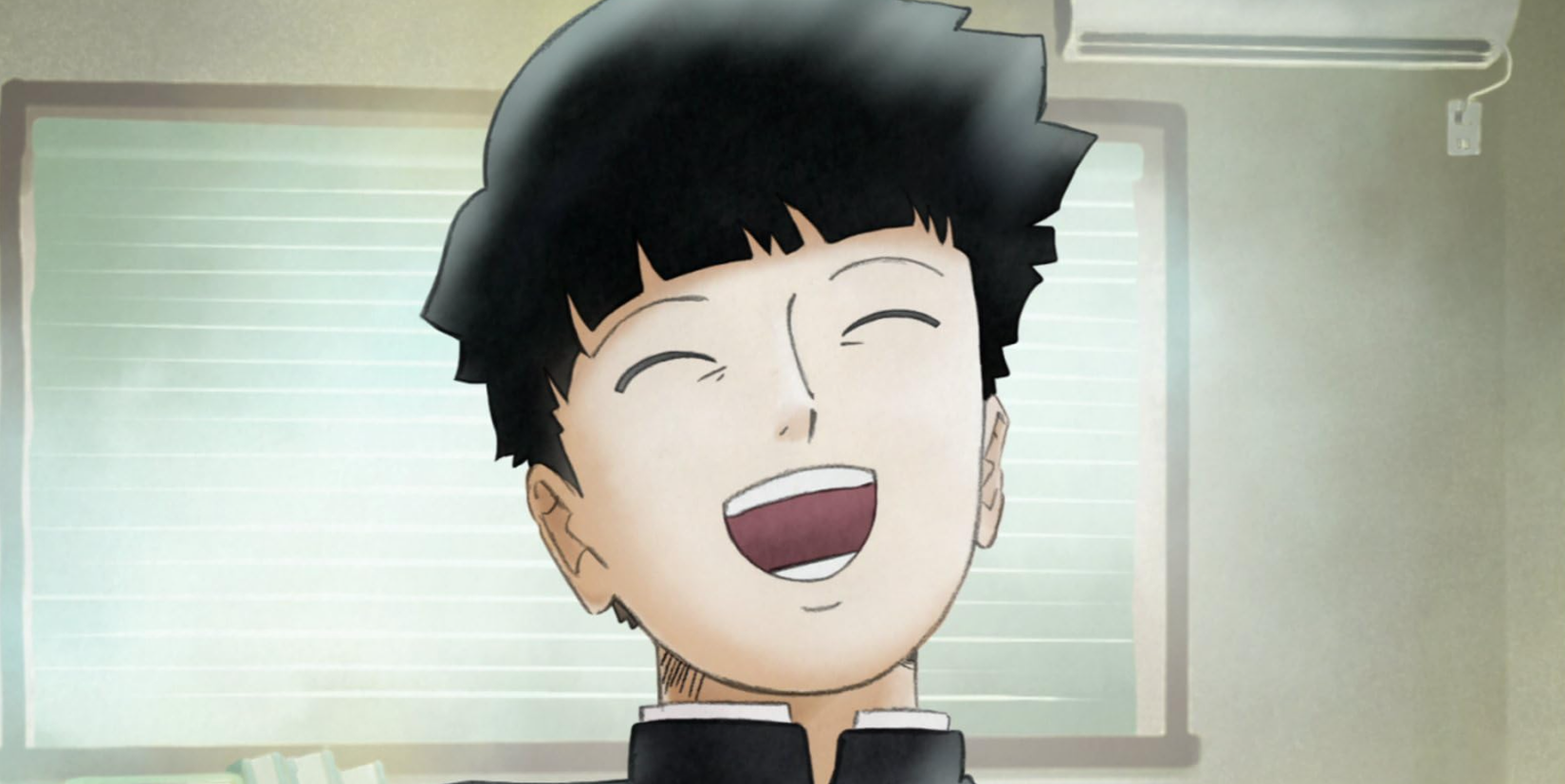 Mob experiences a rare moment of genuine laughter