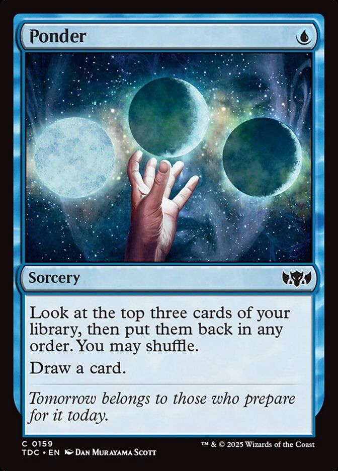 ponder mtg