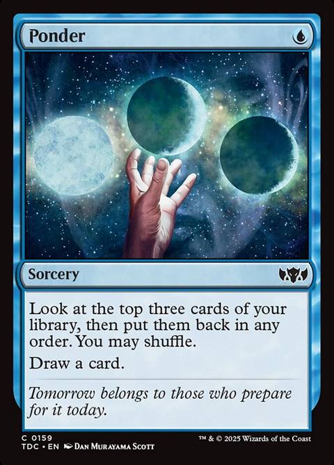 ponder mtg