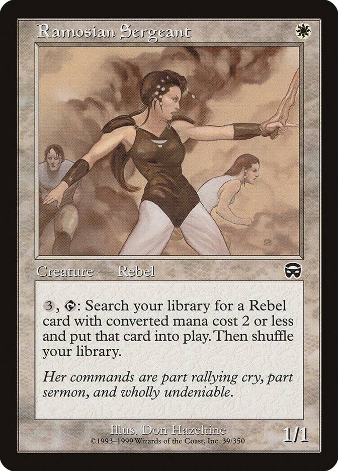 ramosian sergeant mtg