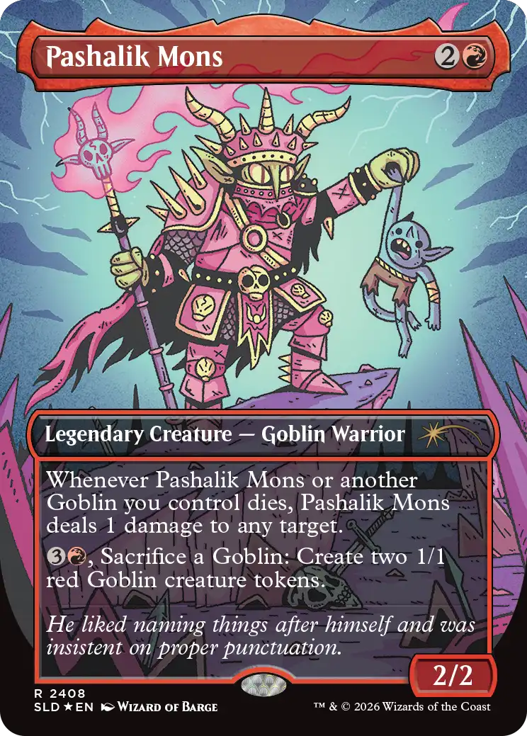 mtg goblin commander precon MTG Commander Goblin Deck EDH Deck Krenko, Mob Boss 100 Magic Cards Custom  Deck Goblins Red main image 0