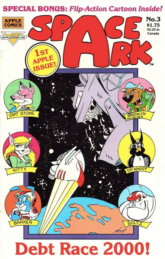 The cover of Space Ark issue #3