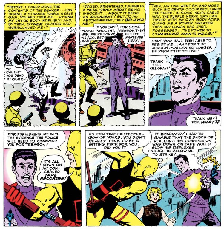 Purple Man tells his origin story