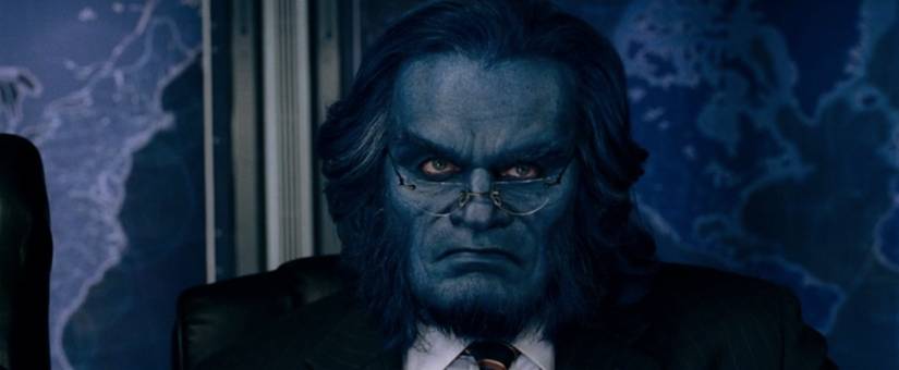 Beast looks on during cabinet meeting