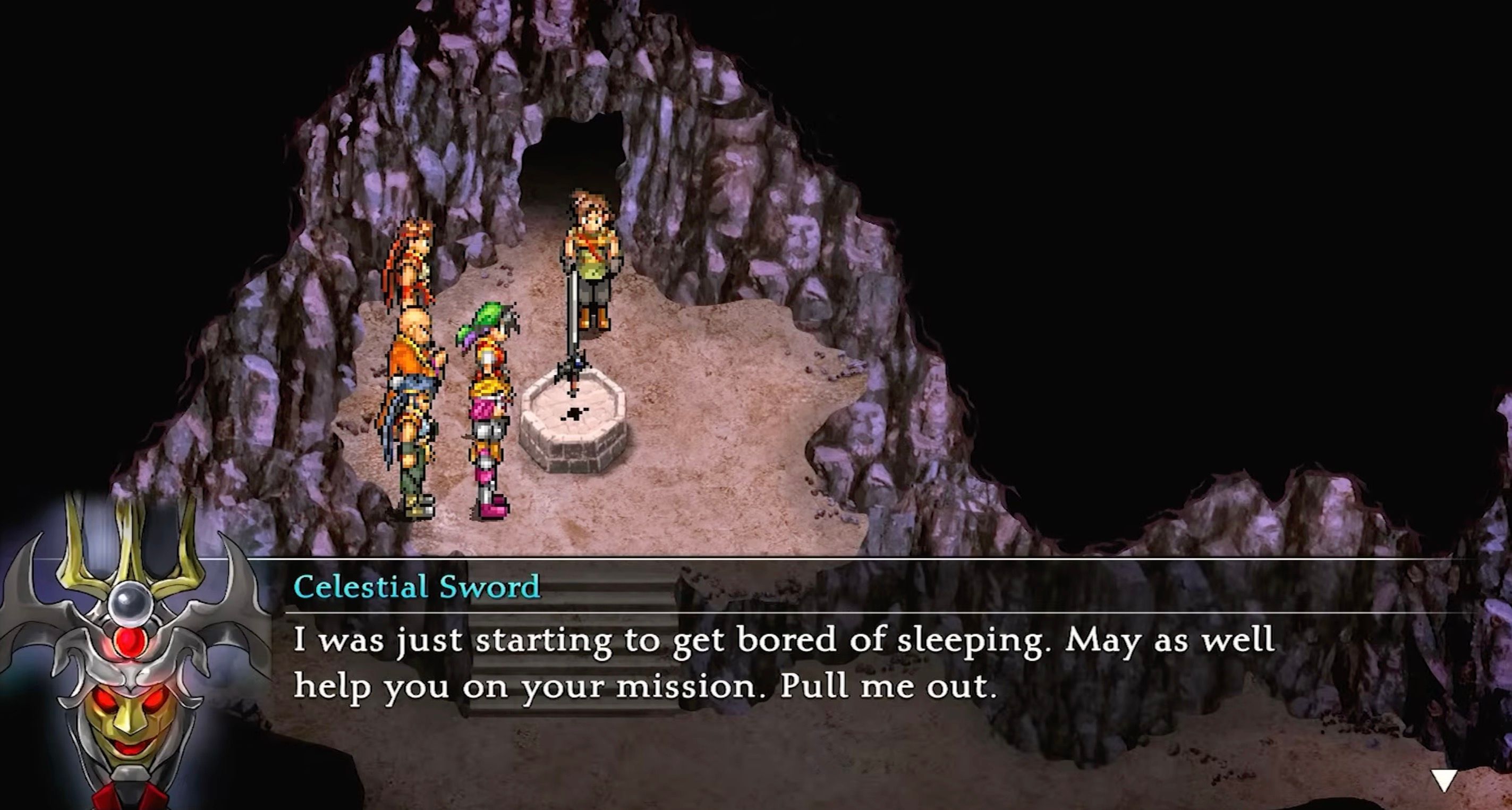 Suikoden 1 Celestial Sword found