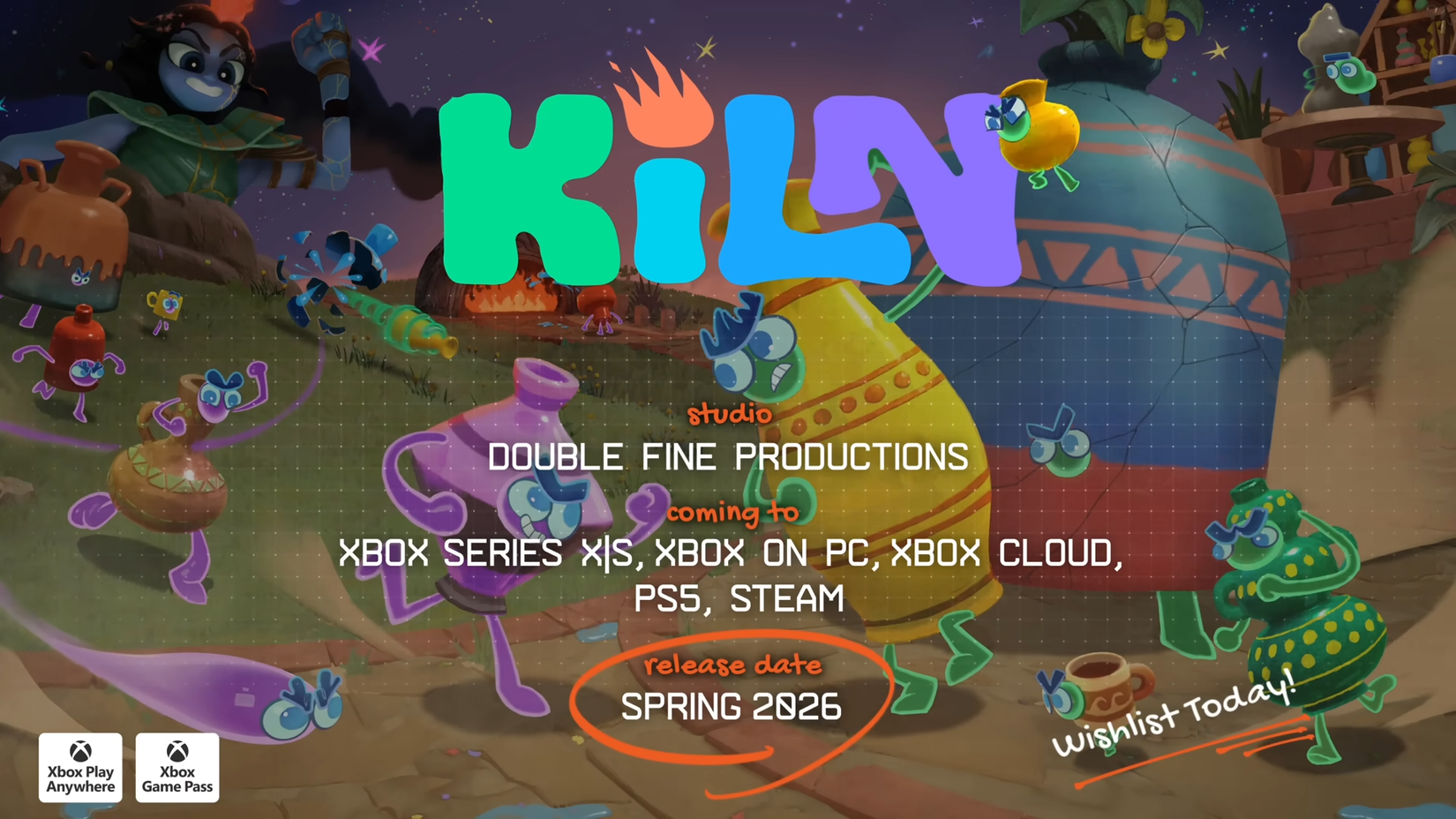 A screenshot of the paltforms Kiln is releasing on